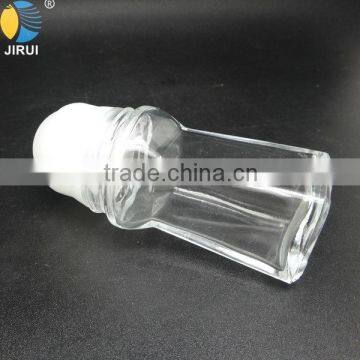 50ml Rectangular Clear Roll on Glass Bottle photo-3