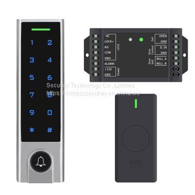 Secukey Wireless Access Kit Waterproof 433MHz Access Control Keypad Kit RFID Touch Keypads