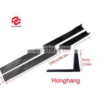 Auto Accessories China Factory Directly Supply Hot Sale New Style Black Glossy Universal Car Side Skirts Spliter For All Car photo-2