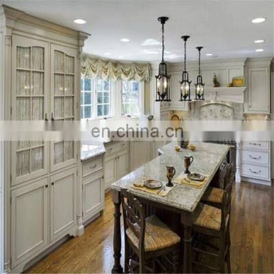 Luxury Contemporary Marble Island Home Furniture Kitchen Cabinets Modern Design photo-5