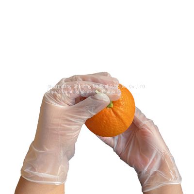 powder free pvc plastic vinyl gloves china