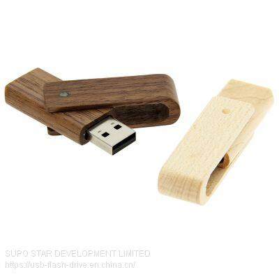 Swivel Wood USB photo-2