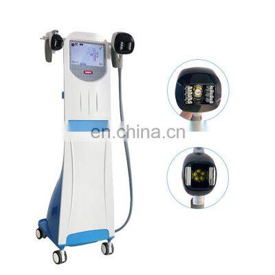 Vertical V3 vacuum massage rf infrared roller body shaping slimming machine with cavitation