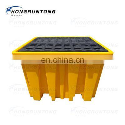 Polyethylene IBC Container 1000 Litres In Plastic Pallet For Spill Prevention