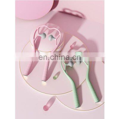 Neck Pain Vertebra Cervical Massager Deep Tissue Home Massage Plastic Handle Scalp Massager