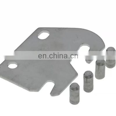 High Quality Laser Cutting service Stainless Steel Bed Rail Flat Plate double Hook