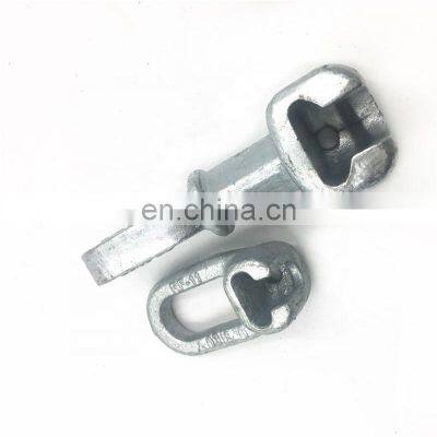 Custom Sand Casting Ductile Iron Hot Dip Galvanized Socket Clevis