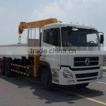 Truck mounted 10tons crane Dongfeng 6x4