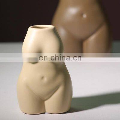 Nordic Body Vase Ins Ceramic Vases for Home Decor Craft Decoration photo-5
