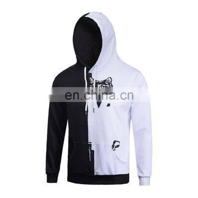 High Quality Drawstring Pullover Custom Design Sublimation Printing Hoodies For men Printed Men Pullover Hoodies