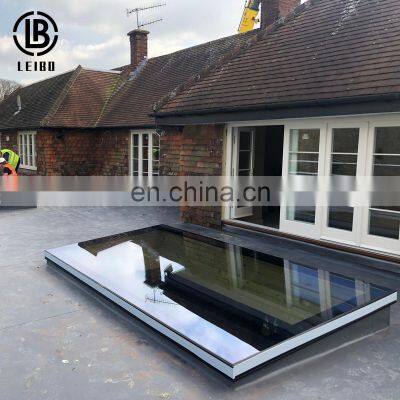 Sell Aluminum Automatic Sliding Skylight, Suitable for Family Hotels and Other Occasions photo-4