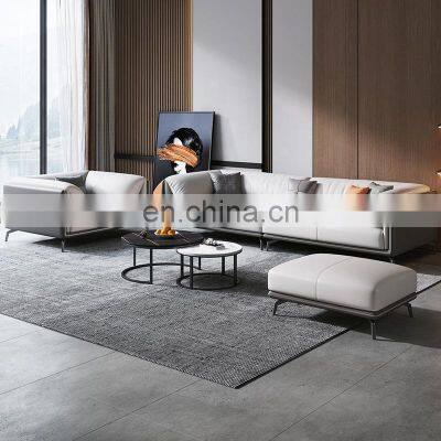 Luxury leather sofa living room sofas sectional sofa set furniture supplier manufacturer wholesales