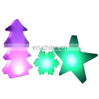 party hire event waterproof light up Christmas ornaments light