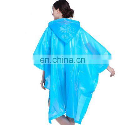 Promotional Customized PE PEVA EVA PVC Reusable Raincoat RAINWEAR Plastic for Adults 100% Waterproof Single-person Rainwear photo-5