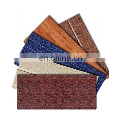 Brick color external insulation wall siding metal carved decorative sandwich sip panel