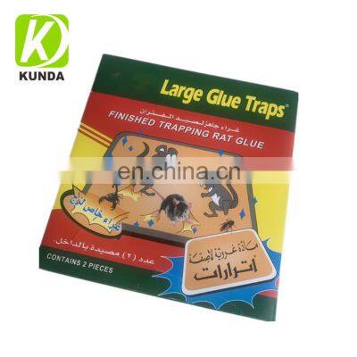 Saudi Arabia UAE Mouse Insect Plastic Large Glue Trays Sticky Glue Traps