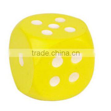 PU dice stress ball toy ball funny ball