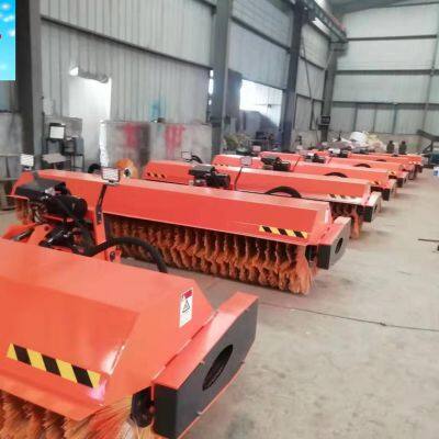 skid steer snow sweeper attachments bobcat angle broom for skid steer loader