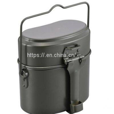 China Supplier Aluminum Canteen German Mess Tin Aluminum Lunch Box for Sale
