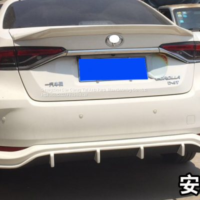 Latest Toyota Corolla Front scoop front lip back lip side skirt