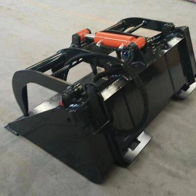 GEHL Skid Steer Grapple Skid Steer Forks Attachments Skid Loader Grabber photo-4