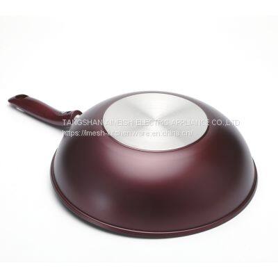 Non-Stick Wok Pan With Lid IMESH-K2805 photo-3
