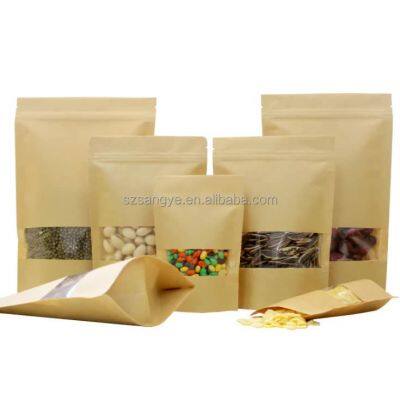 Factory wholesale Biodegradable customized stand up pouches dry food packaging