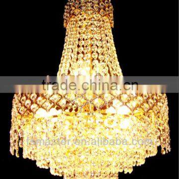 Modern Gold/silver Hotel Big Crystal Chandelier for Wedding Hall/hotel Lobby/villa New Designed Hotel Chandelier Pendant Light photo-2