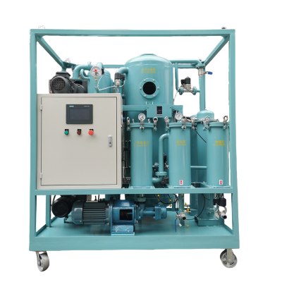 PLC Automatic Control Vacuum oil purifier transformer oil processing plant