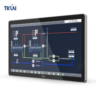 TKUN 21.5inch Multi-touch screen all-in-one machine machine factory i3/i5/i7 1920*1080 with RS232 LAN SIM Card slot