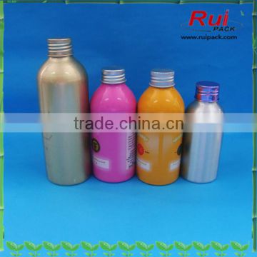 50ml,100ml,200ml aluminum bottle with aluminum cap,daily care aluminum bottle with cap