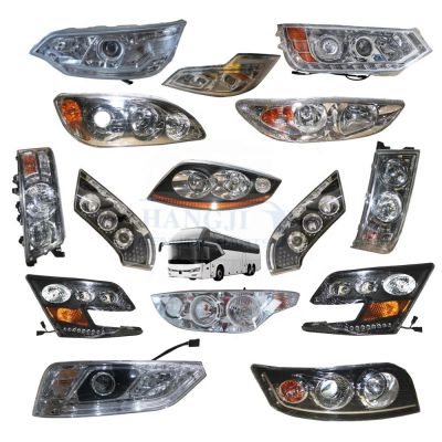 Bus Parts 24V 12V LED Combined Headlamp DG2016-3B Auto Front Head Lamp Bus Headlights