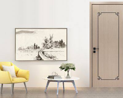 European Standard Fire Door Manufacturer Custom Fire Indoor Wooden Doors for House Modern Hotel Fire Rated Doors With Frames photo-4
