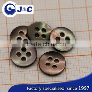 Bespoke Shape Brown Trocas Shell Buttons for Fashion Dress Show photo-2