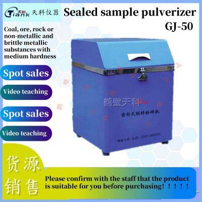 Sealed Sample Pulverizer/Coal Based Prototype/Coal Assay/Coal Crushing photo-3