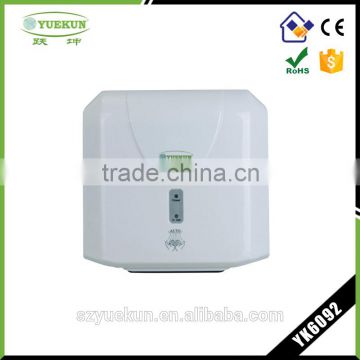 1200W hot sale warm/cold air High speed automatic hand dryer bathroom use CE/ROHS high quality YK6902