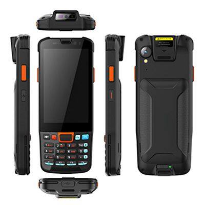 HP436 Cheapest Factory 4.0 Inch Android 3GB+32GB IP65 Rugged PDA Handheld with Removable Battery Keypad Barcode Scanner NFC and RFID
