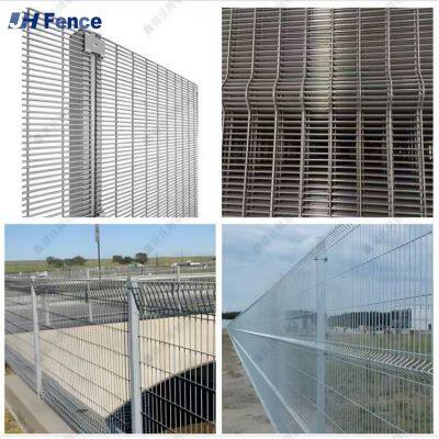 New Arrival Africa Market 358 Anti Climb Fence High Security Anticlimb Clear View Clearvu Fence Prison Fence photo-3