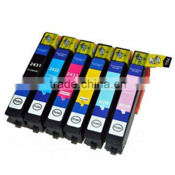 Refillable Ink Cartridge 2431/2432/2433/2434/2435/2436 for Epson XP-750/850