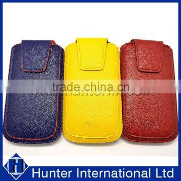 Flip Leather Pull Up Sleeve For Samsung I9600 photo-2