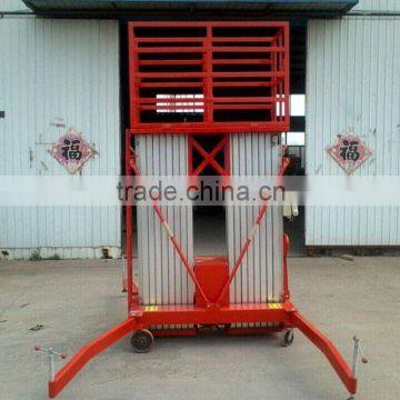 mobile protable aluminum vertical platform lifter