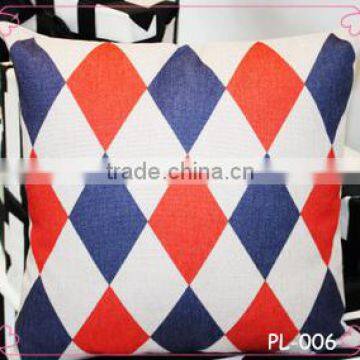 Linen Colmfortable Printed Decorated Throw Pillow