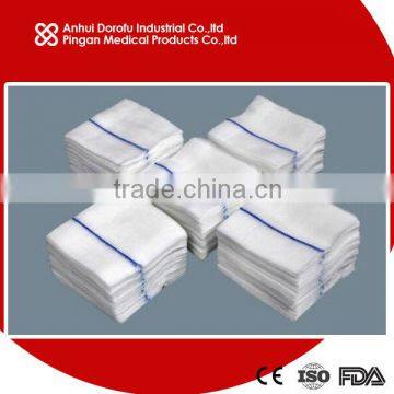 Disposable cotton Gauze Swab 3*3 CE ISO FDA