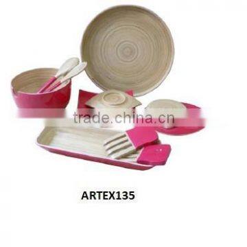 Vietnam Bamboo Lacquer Vase photo-4