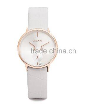 2015 The Newest Promotional Genuine Leather Watches Lover Watches For Wholesale Or OEM CX-061AM&LL photo-2