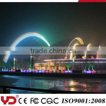 YD color changing outdoor led flood light CE CQC FCC UL