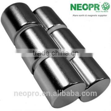 Round Sintered Ndfeb Strong Permanent Magnets for Sale