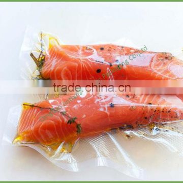 Wholesale custom plastic food grade embossed textured vacuum bags food saver bag / storage bag poultry