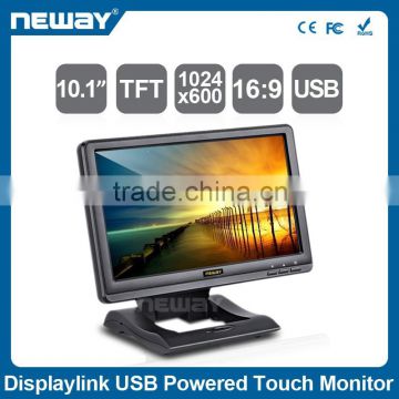 10.1" USB Powered Touch Screen POS Use Low Cost LCD Monitor