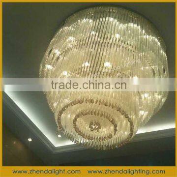 disk shape glass flower led chandelier pendant lights and lighting